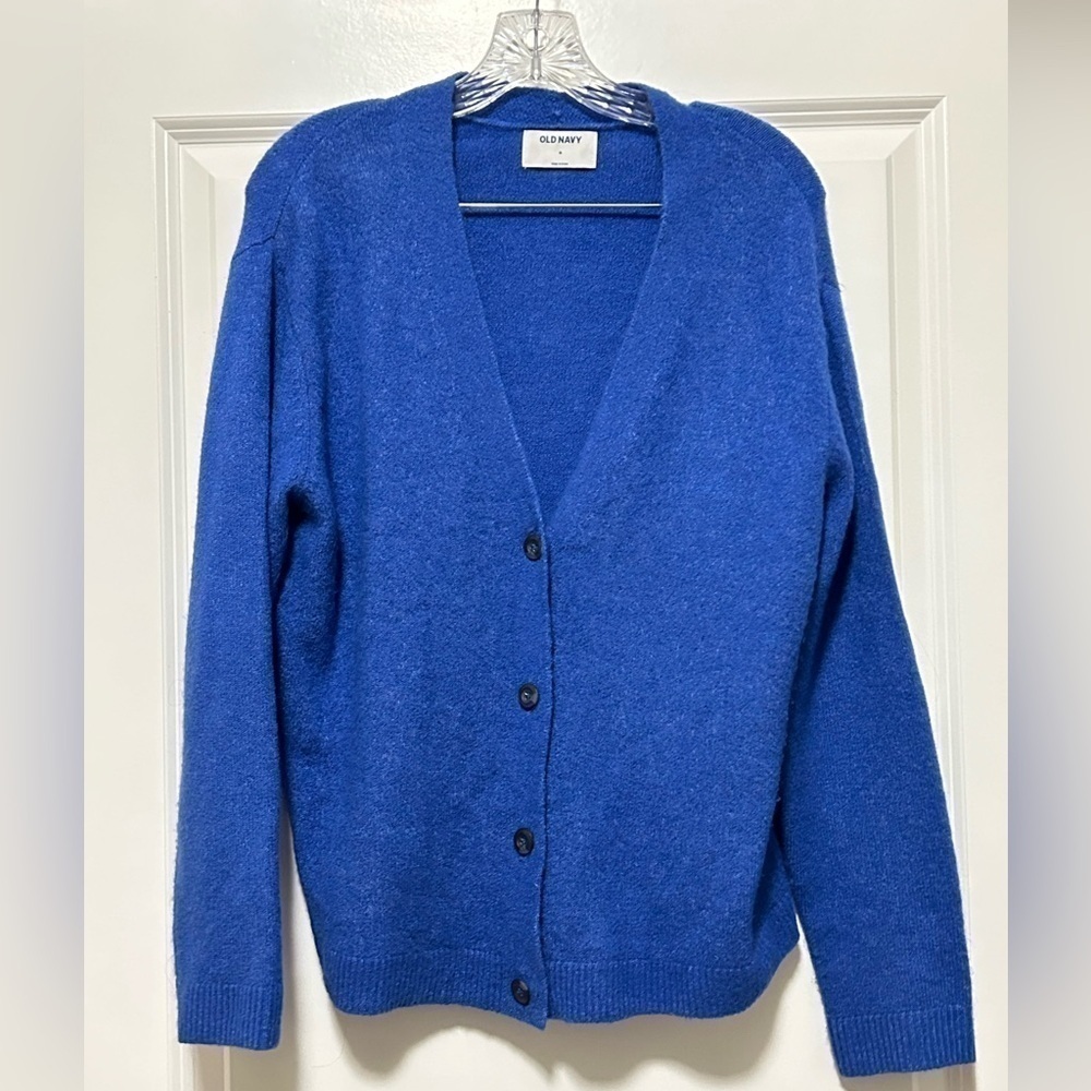 Old Navy Royal Blue button up cardigan  M​​​​​​​​​​​​​​​